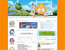 Tablet Screenshot of animnet.com